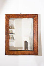 Large totally original Georgian Mahogany wall mirror - TallBoy Interiors