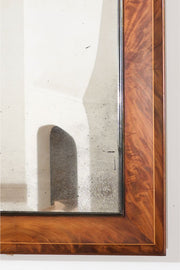 Large totally original Georgian Mahogany wall mirror - TallBoy Interiors