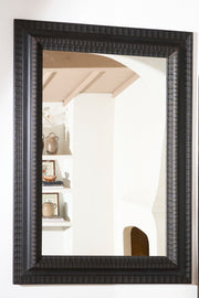 Pair of large 19th Century Ebonised Italian wall mirrors - TallBoy Interiors