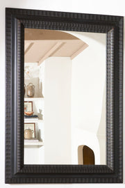 Pair of large 19th Century Ebonised Italian wall mirrors - TallBoy Interiors