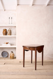 Georgian mahogany Pembroke table with marquetry inlay - TallBoy Interiors