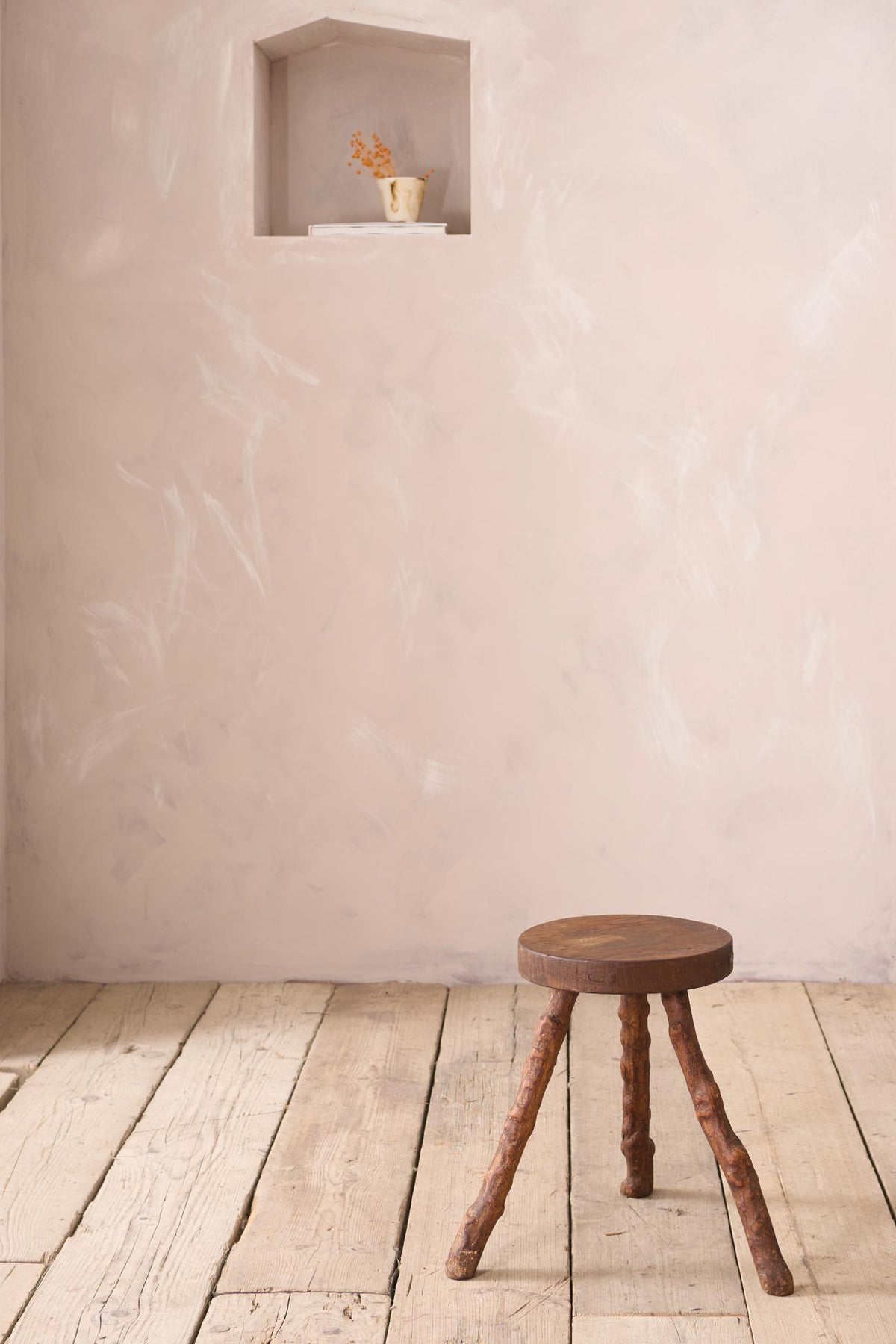 20th century Naturalistic stool/side table - TallBoy Interiors