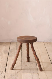 20th century Naturalistic stool/side table - TallBoy Interiors
