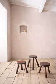 Trio of mid century stools
