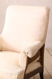 Napoleon III square backed armchair - TallBoy Interiors