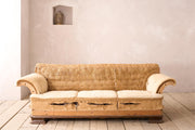 Early 20th century square back Danish sofa