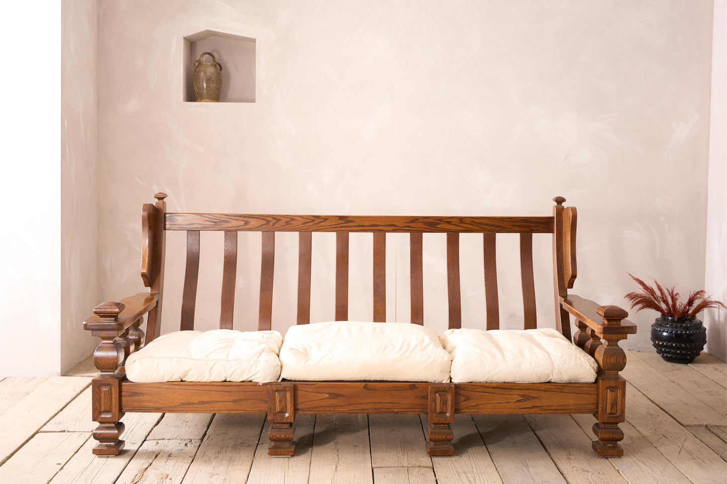 Mid century French Brutalist sofa