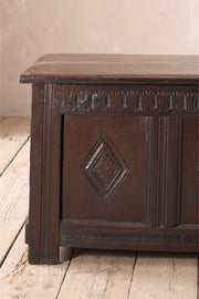 Antique Charles II Oak coffer