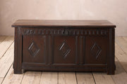 Antique Charles II Oak coffer