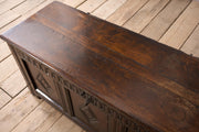Antique Charles II Oak coffer