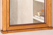 Pair of large 19th century Maple and Walnut wall mirrors - TallBoy Interiors