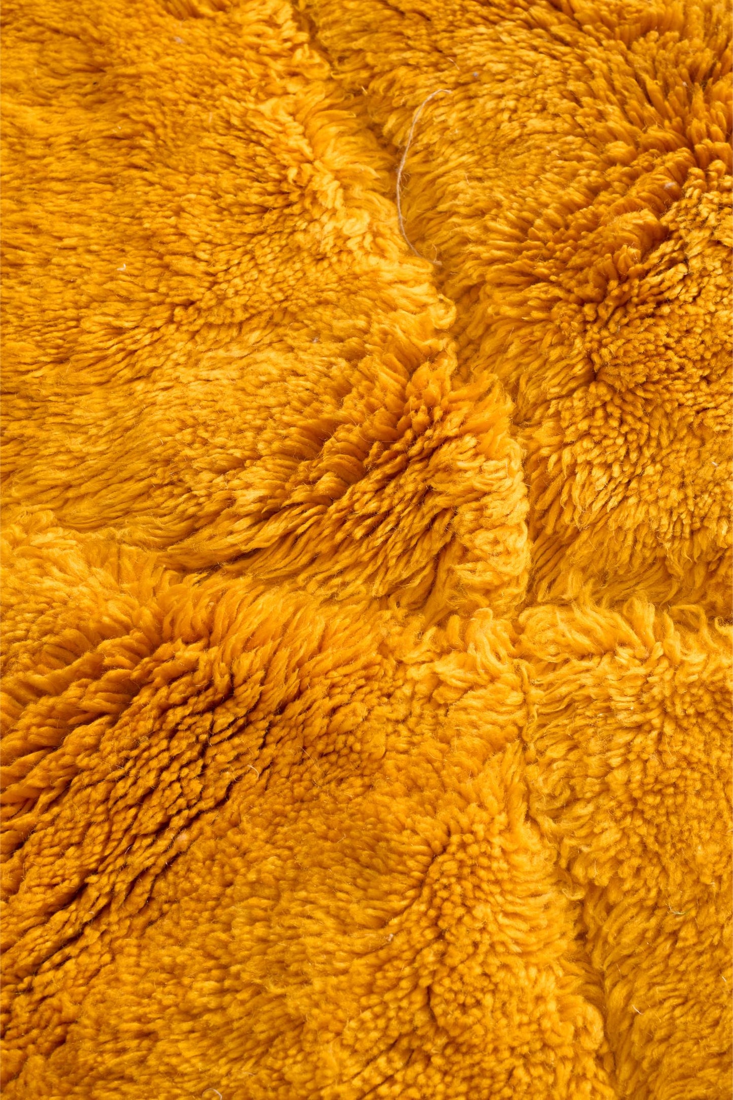 Moroccan Berber rug - Yellow #2