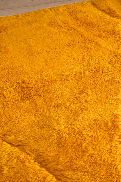 Moroccan Berber rug - Yellow #2