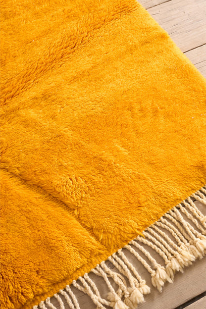 Moroccan Berber rug - Yellow #2