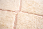 RESERVED Moroccan Berber rug - Pink and White #2 - TallBoy Interiors