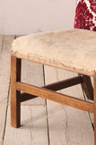 18th century Georgian mahogany slipper chair