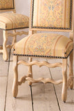 Set of 6 20th century Os De Mouton Dining chairs