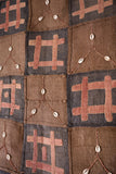 20th century African Kuba cloth from the Congo - Sea shells