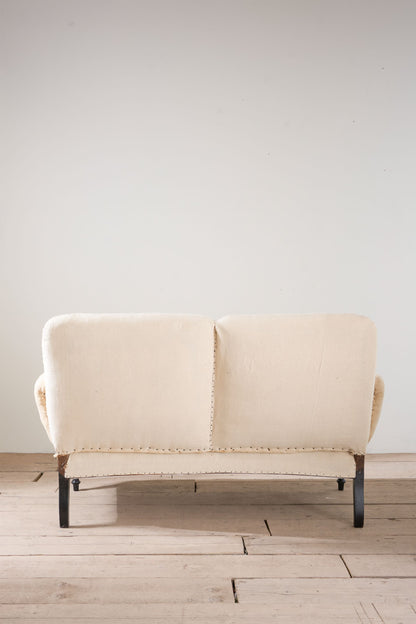 Napoleon III 2 seater Pillow armed sofa