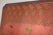 19th century Chinese silk two panel screen - TallBoy Interiors