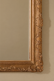 Very large 19th century Worn gilt mirror - TallBoy Interiors