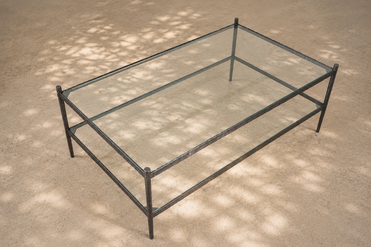 The forged 'Mjolnir' Coffee table - rectangle - TallBoy Interiors