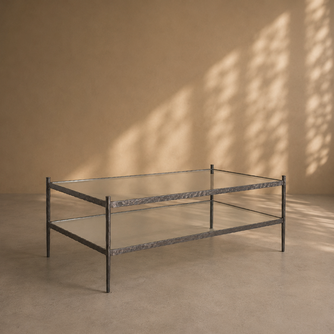 The forged 'Mjolnir' Coffee table - rectangle - TallBoy Interiors