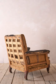 19th century Country house armchair by Shoolbred