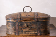 18th Century Swedish folk art marriage box - Patinated - TallBoy Interiors