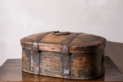 18th Century Swedish folk art marriage box - Patinated - TallBoy Interiors