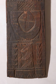 19th century Carved African panel ilekun - TallBoy Interiors