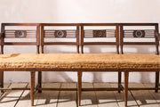 19th Century Neoclassical Italian hall bench - 4 seater - TallBoy Interiors