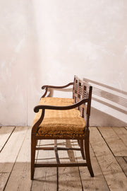 19th Century Neoclassical Italian hall bench - 4 seater - TallBoy Interiors