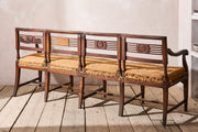 19th Century Neoclassical Italian hall bench - 4 seater - TallBoy Interiors
