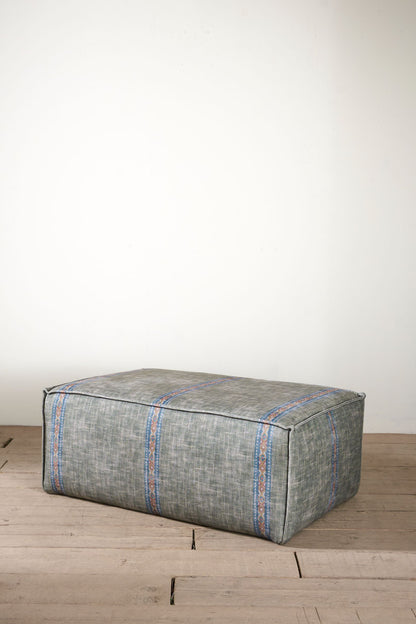 The 'Bazaar' ottoman footstool