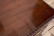 19th century Anglo-Indian Padouk campaign desk