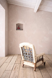 19th century Mahogany spindle open armchair - TallBoy Interiors