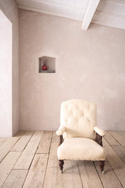 19th century Mahogany spindle open armchair - TallBoy Interiors