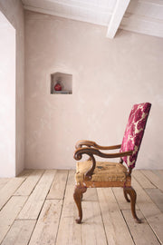 19th century large proportioned open armchair - TallBoy Interiors