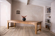 HUGE 19th century Pine and Elm dining table - TallBoy Interiors