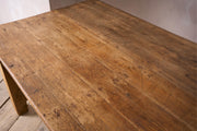 HUGE 19th century Pine and Elm dining table - TallBoy Interiors