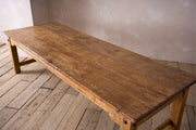 HUGE 19th century Pine and Elm dining table - TallBoy Interiors