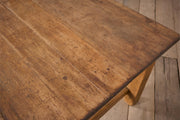 HUGE 19th century Pine and Elm dining table - TallBoy Interiors