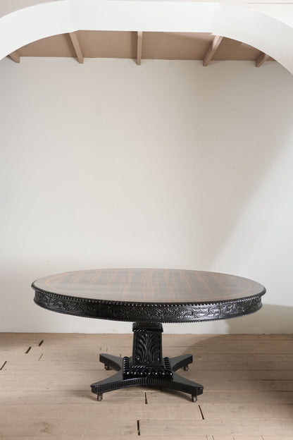 Exceptional 19th Century Anglo-Indian Coromandel centre table