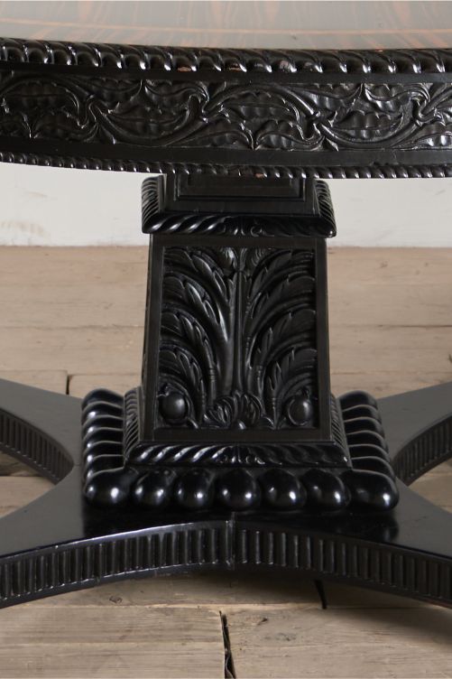 Exceptional 19th Century Anglo-Indian Coromandel centre table