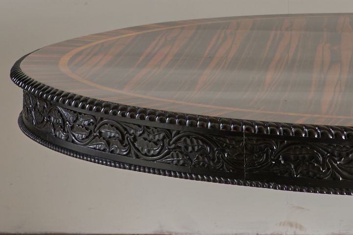 Exceptional 19th Century Anglo-Indian Coromandel centre table