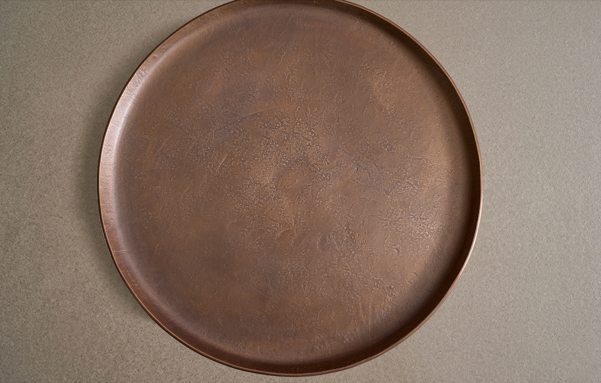 The 'Brokkr' Martini table in Bronze - Inverted - TallBoy Interiors