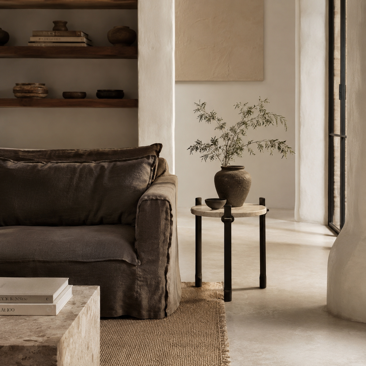 The 'Sindri' forged Side table