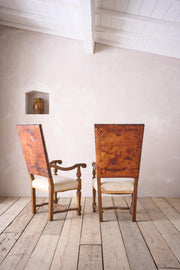 Pair of 19th century French open armchairs - TallBoy Interiors