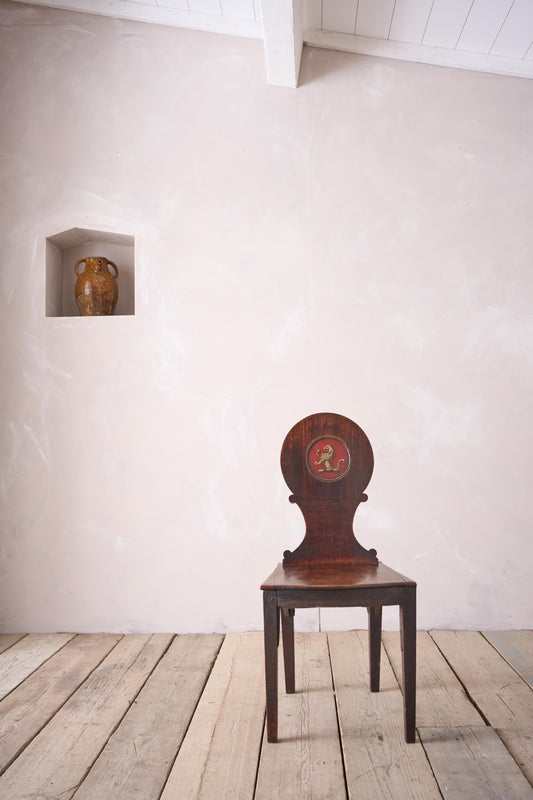 18th century Georgian shield back side chair